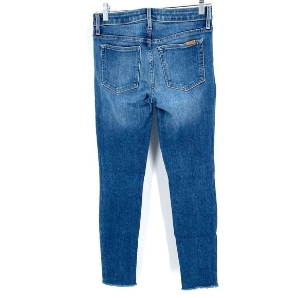 Joe’s Jeans The Icon Mid Rise Skinny Ankle Raw Hem - Picture 5 of 7